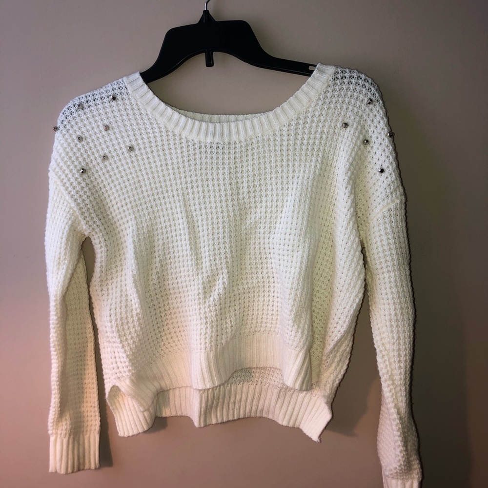Cropped sweater